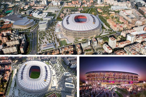 Fútbol y BIM: tecnología para estadios