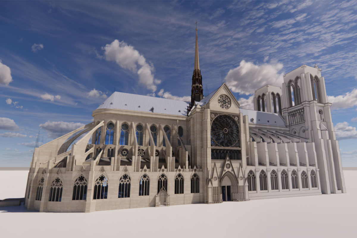 Restauración BIM: La Catedral de Notre Dame