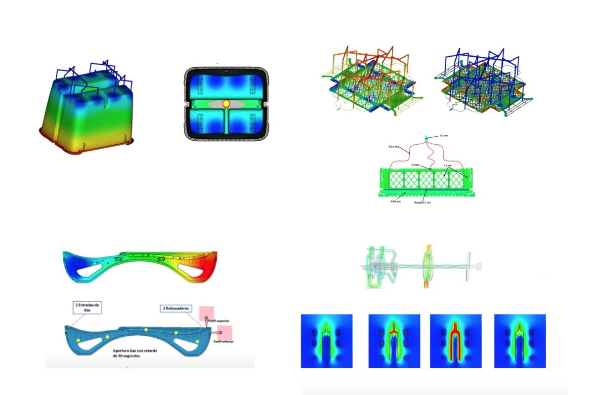 ¿Cómo beneficia la simulación a fabricar con plásticos?