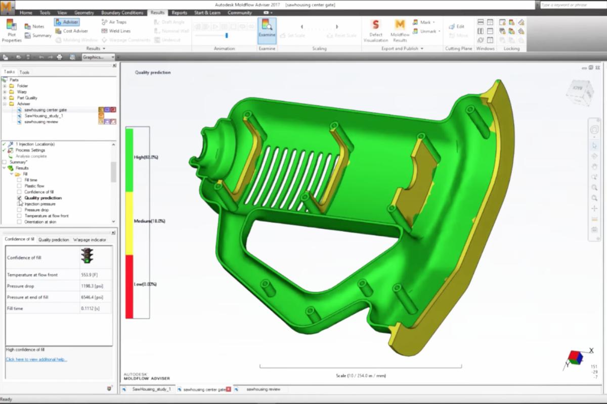¿Cómo beneficia la simulación a fabricar con plásticos?